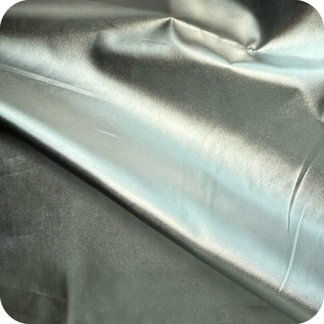 300T Pongee Coating Silver