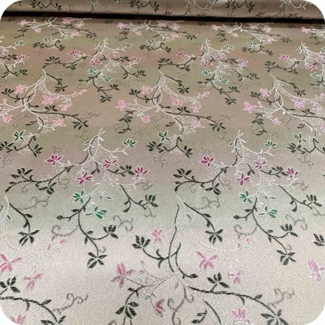 Silk Jacquard Fabric