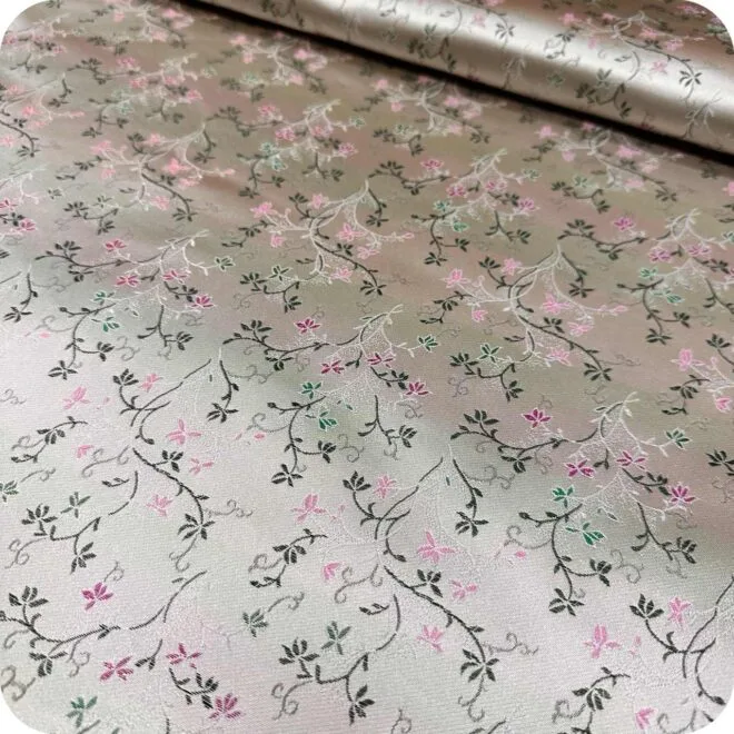 Silk Jacquard Fabric