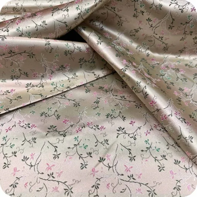 Silk Jacquard Fabric