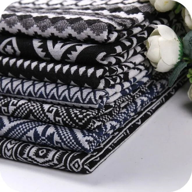 Polyester Cotton Jacquard Fabric