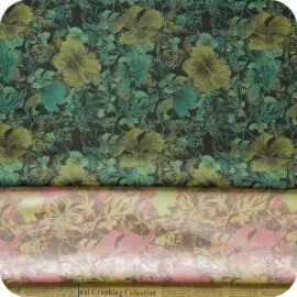 Botanical Pattern Design Yarn Dyed Jacquard Fabric