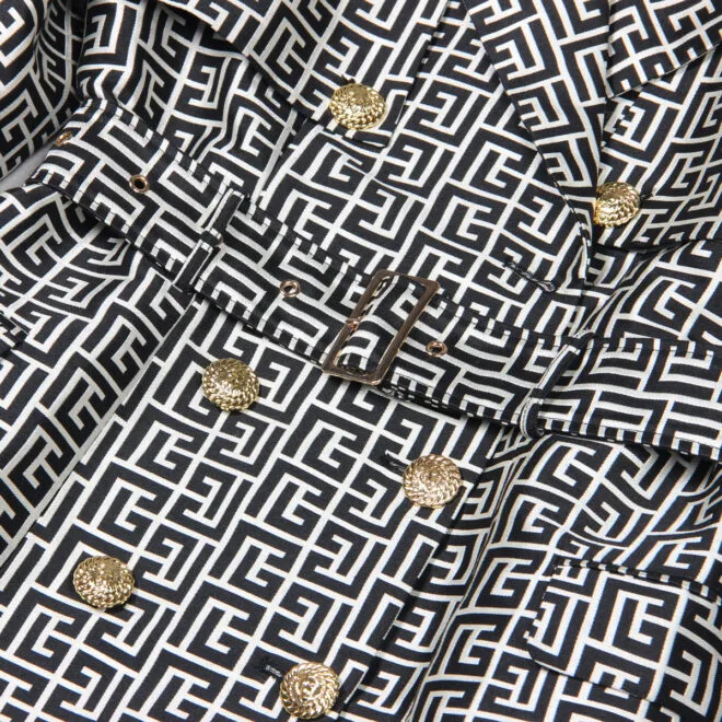 Polyester & Tencel Jacquard Fabric