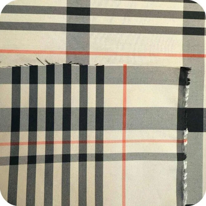 Yarn-Dyed Plaid Fabric