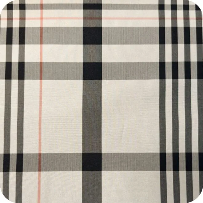 Yarn-Dyed Plaid Fabric