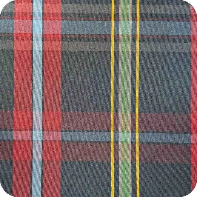 Memory-like Yarn-Dyed Check Fabric