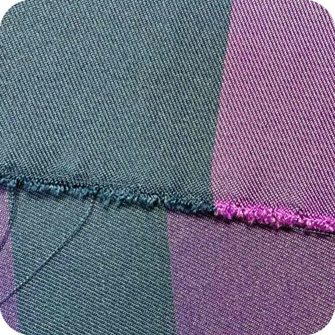 Memory-Like Yarn-Dyed Check Fabric